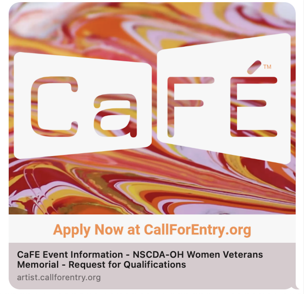 Women Veterans Request for Artist Qualification Entry